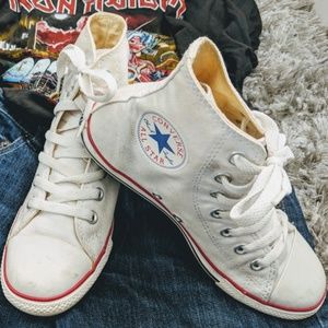 White High-Top Slim Converse